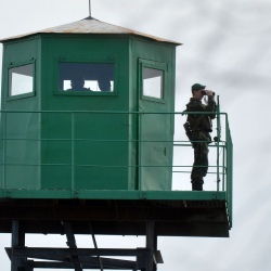 Украинадан куралчан адам Беларустун чек арасын кесип өткөн