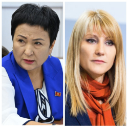 Камила Талиева Мамдуманын депутатынын сөзүнө жооп кайтарды