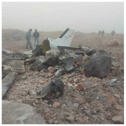 В Армении разбился самолет B55