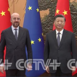 Кытайдын төрагасы Си Цзиньпин Евро кеңештин өкүлү менен жолукту