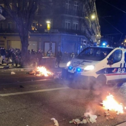 ФОТО – Во Франции произошли беспорядки после финала ЧМ по футболу