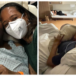 ВИДЕО - Рактан жабыркаган Пеле жакындары менен  коштошту