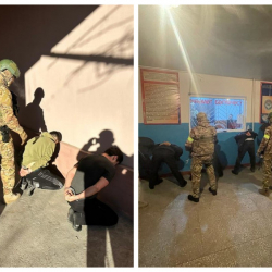 Сузакта кармалган милиция кызматкерлери бир айга камакка алынды