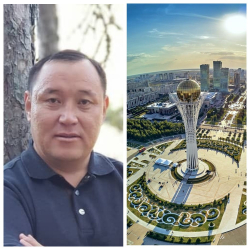 Манас Осмон: Казакстан Ала-Тоого далысын салды