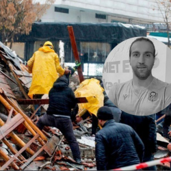 Футбол дарбазачысынын жансыз денеси урандылардын астынан табылды