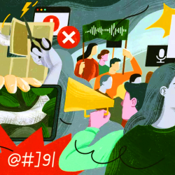 ВИДЕО – Демократия менен сөз эркиндиги бийликке жетиш үчүн күрөшүп жатканда гана керек