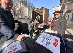 В Бишкеке мэрия открыла пункты сбора гумпомощи для пострадавших в Турции