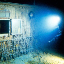 ВИДЕО - Появилось снятое 40 лет назад видео подводных съемок обломков «Титаника»