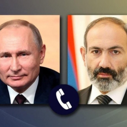 Путин и Пашинян обсудили текущую ситуацию вокруг Нагорного Карабаха