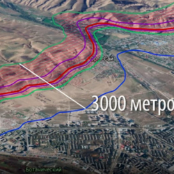 ВИДЕО - В Бишкеке узнали ширину Иссык-Атинского разлома
