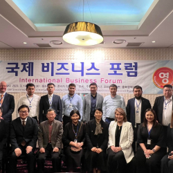 Кыргыз жана кореялык ишкерлердин катышуусунда эл аралык бизнес-форуму өттү