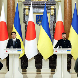 Япония менен Украина өз ара мамилелерин дүйнөлүк өнөктөштүк деңгээлине чыкканын жарыялашты