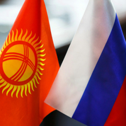 Две пятых всех продающихся в Кыргызстане товаров произведены в России