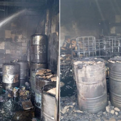 Аламүдүн районунда унаа оңдоочу жайда өрт чыкты