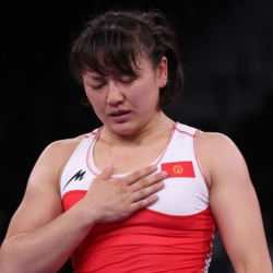 Мээрим Жуманазарова япониялык балбанга утулуп калды