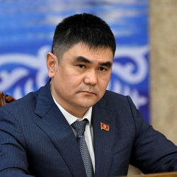 Жогорку Кеңештин депутаты Айбек Осмонов 