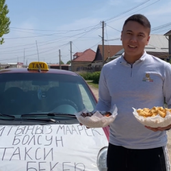 ВИДЕО - Бишкекте айдоочу жарандарды бекер ташыйт