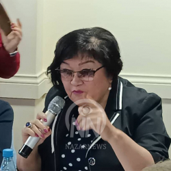 ФОТО - Жылдызкан Жолдошева: Миллионы кыргызстанцев находятся в России, мы не должны так относиться к русскому языку