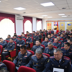 Милиция кызматкерлери үчүн 216 батирлүү үй берилет