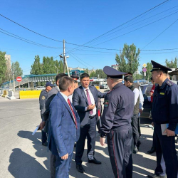 «Мадина» базарынын айланасына жаңы унаа токтотуучу жайлар уюштурулат