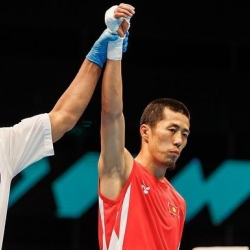 Первую бронзовую медаль завоевал кыргызстанец на чемпионатах мира по боксу