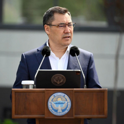 ФОТО - Президент Садыр Жапаров открыл новое здание Координационного центра по обеспечению кибербезопасности ГКНБ