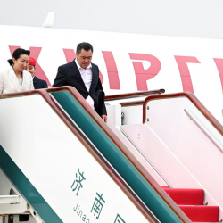 Госвизит продолжается. Президент Садыр Жапаров посетил город Цзинань