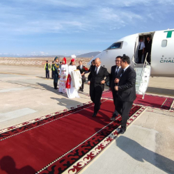 Заместитель Председателя Кабинета Министров Туркменистана Нурмухаммет Аманнепесов прибыл в Кыргызстан