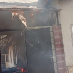 Ошто турак үй өрттөндү