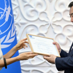 Сагымбайдын вариантындагы “Манас” эпосунун жазмасы ЮНЕСКОго кирди