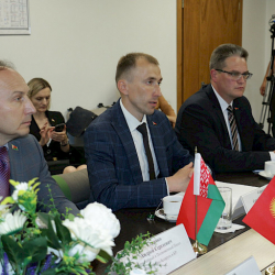 Максутов Беларустун маданият министринин орун басары менен жолугушту