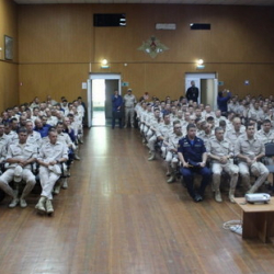 В Канте российским военным напомнили об уголовной ответственности за ДТП