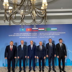 Марат Иманкулов Борбор Азия өлкөлөрү жана Россиянын коопсуздук кеңештеринин катчыларынын I жыйынына катышты