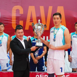 Кыргызстандык волейболчулар CAVA улуттук лигасында күмүш медалга ээ болду
