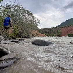 Кадамжайдагы дарыядан 8 жаштагы баланын сөөгү табылды