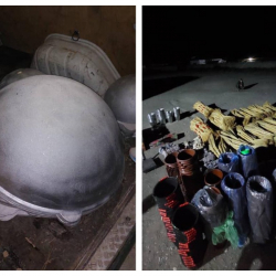 Баткенде дээрлик 2 тонна жүктү мыйзамсыз ташып кирүүгө бөгөт коюлду