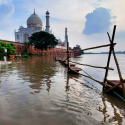 Жети кереметтин бири Тадж-Махал суу астында калышы мүмкүн