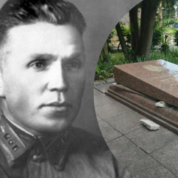 Во Львове пытались украсть останки Героя Советского Cоюза Кузнецова