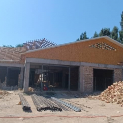 В бишкекском жилом массиве строят детский сад на 100 мест