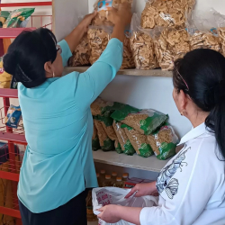 Кара-Суунун Баш-Булак айылында акысыз азык-түлүк берген дүкөн ачылды