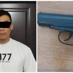 Чак түштө айдоочуну тапанча менен коркуткан жаран кармалды