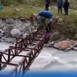 ВИДЕО - Атасы кызын куткарам деп... Ала-Арчадагы каргашалуу окуя көпүрөдөн өтүп жатканда болгону айтылды