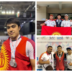 Оор атлетика боюнча жаштар жана өспүрүмдөр курама командасы Азия чемпионатында 3 медаль жеңди