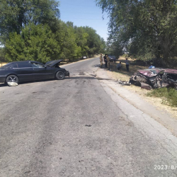 Чүйдө тайке-жээн башкарган унаалар кагышып, бири каза тапты