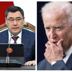 Садыр Жапаров выразил соболезнования Джозефу Байдену в связи с жертвами в результате пожаров на Гавайях