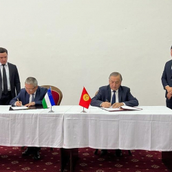 Кыргыз-өзбек чек арасын демаркациялоо боюнча өкмөттүк делегациялар жолугушту