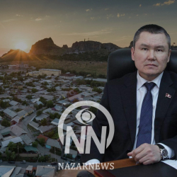 Бакыт Жетигенов Ош шаарын гүлдөтүп жатат