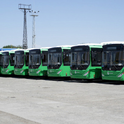 Бишкекке келген жаңы автобустарда бүгүн-эртең жүрүү акысыз