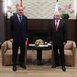 Сочиде Путин менен Эрдогандын кеңири форматтагы сүйлөшүүлөрү башталды