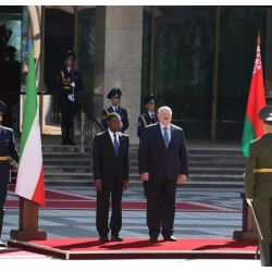 Лукашенко проводит встречу с президентом Экваториальной Гвинеи